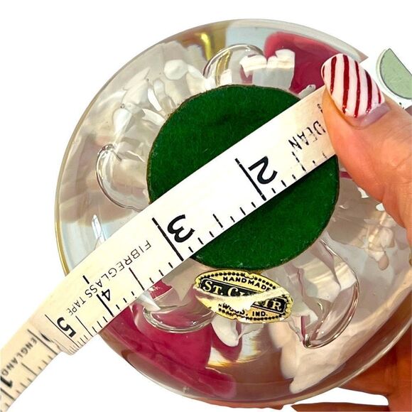 VINTAGE 1977 ST. CLAIR ART GLASS PAPERWEIGHT PEN HOLDER HAND BLOWN - Picture 10 of 11